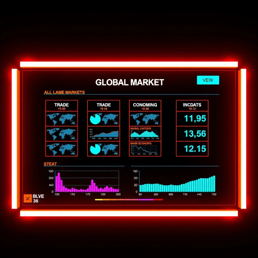 Economic strategy game interface